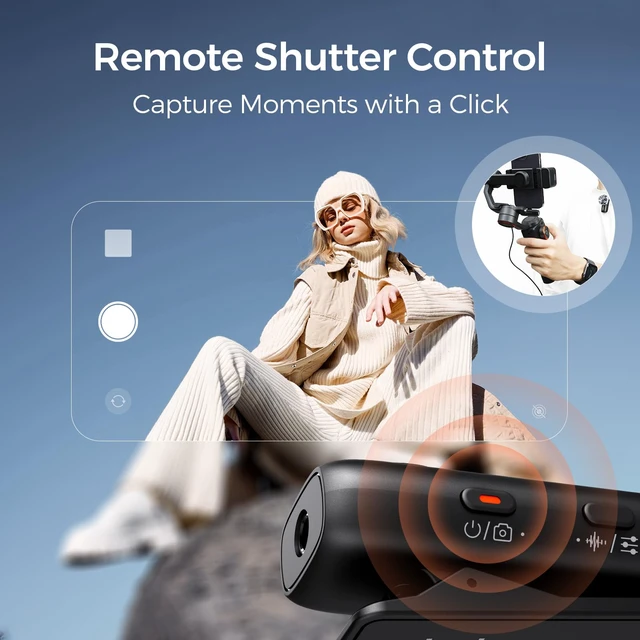 Alt view image 6 of 7 - Hohem MIC-01 Wireless Lavalier Microphone, Plug & Play, MFi Certified, 20H Battery Life, DSP Noise Cancellation, Wireless Mic for iPhone iOS, Live Streaming, Interview (2 TX+1 RX + Charging Case)