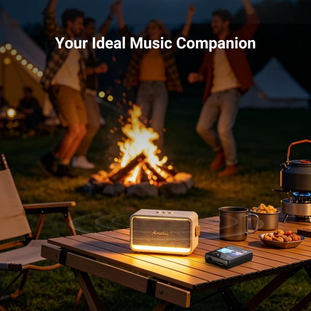 Alt view image 6 of 7 - 64GB MP3 Player with Bluetooth 5.3, Portable Digital Lossless Music Player, Built-in Speaker, 1.8 in Full Touch Screen, FM Radio, Speaker, Earphones Included, Support up to 512GB