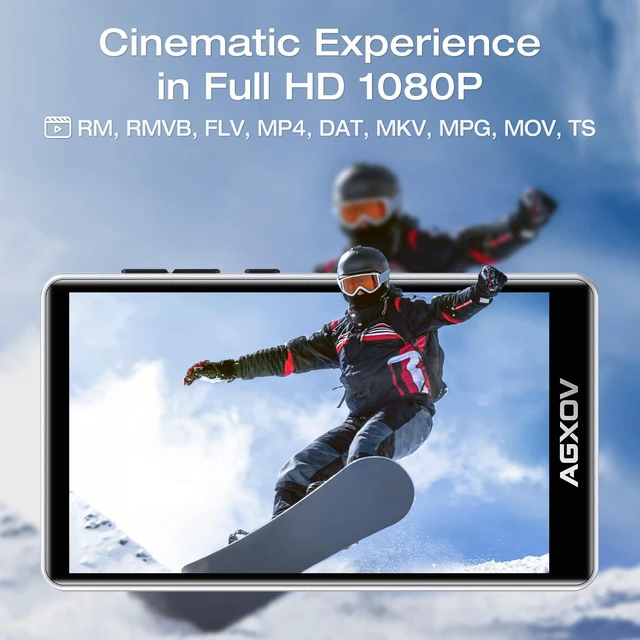 Alt view image 6 of 7 - Android 14 MP3 Player with Bluetooth and WiFi, Android Spotify Music Player for Pandora, Amazon Music, Audible.16GB Memory,4" Touchscreen, Speaker, Supports Play Store,Up to 1TB