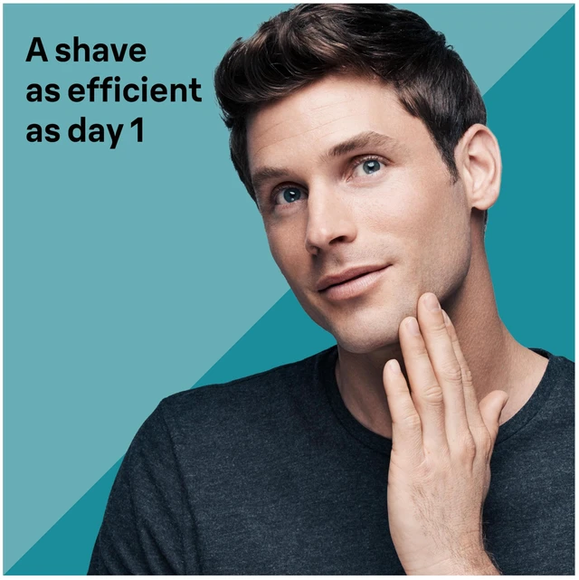 Alt view image 5 of 6 - Braun Series 7 Electric Shaver Replacement Head, Easily Attach Your Shaver Head for a Shave as efficient as Day one, Compatible with New Generation Series 7 Shavers, 74S, Silver