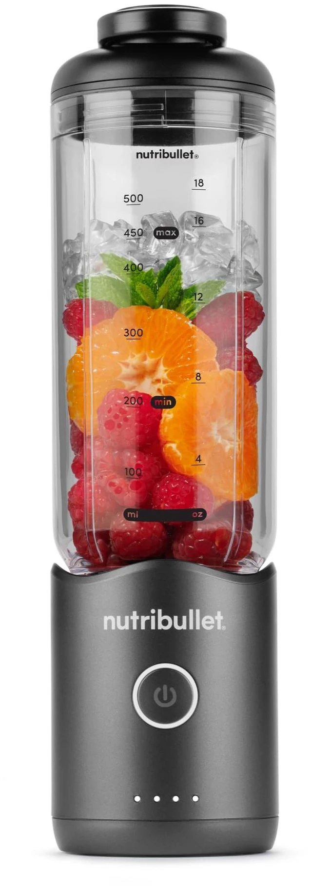Main image of nutribullet Flex Portable Blender NBPB50200, Gunmetal Gray