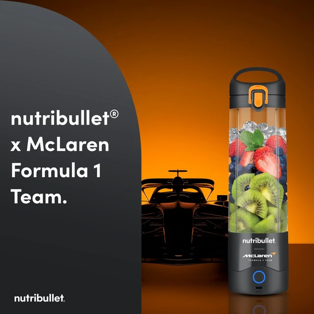 Alt view image 2 of 7 - nutribullet® x McLaren Formula 1 Team: Portable Blender, Gray