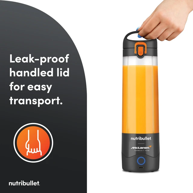 Alt view image 5 of 7 - nutribullet® x McLaren Formula 1 Team: Portable Blender, Gray