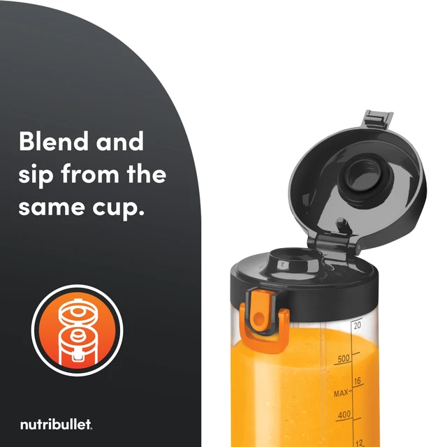 Alt view image 6 of 7 - nutribullet® x McLaren Formula 1 Team: Portable Blender, Gray
