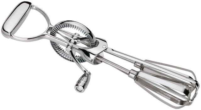 Main image of KÜCHENPROFI BAKE Manual Hand Whisk Frother Stainless Steel Cream & Milk Foam Whipper for Egg Whites, Sauces & Milkshakes