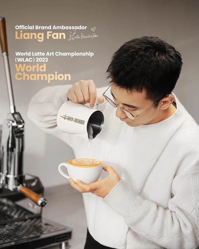 Alt view image 2 of 7 - MHW-3BOMBER 16.9oz Milk Frothing Pitcher, World Champion Endorsed Espresso Steaming Pitcher with Crocodile-Shaped Precision Spout, Stainless Steel Latte Art Milk Jug for Baristas, 5.0 Glossy, P5002S