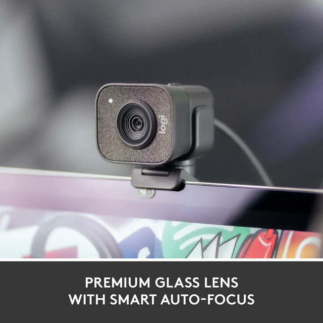 Alt view image 4 of 7 - Logitech StreamCam Premium Webcam for Streaming and Content Creation, Full HD 1080p 60 fps, Works with Microsoft Teams, Google Meet, Zoom, Nintendo Switch 2s new GameChat mode, for PC/Mac Graphite