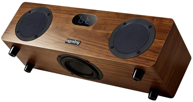 Main image of 60W Wooden Sound Bar for Smart TV, Builtin Subwoofer, HDMI ARC Optical Coaxial Bluetooth TV Speaker, DSP Stereo Home Theater Soundbar Support AUX USB for Home Movie Party Karaoke