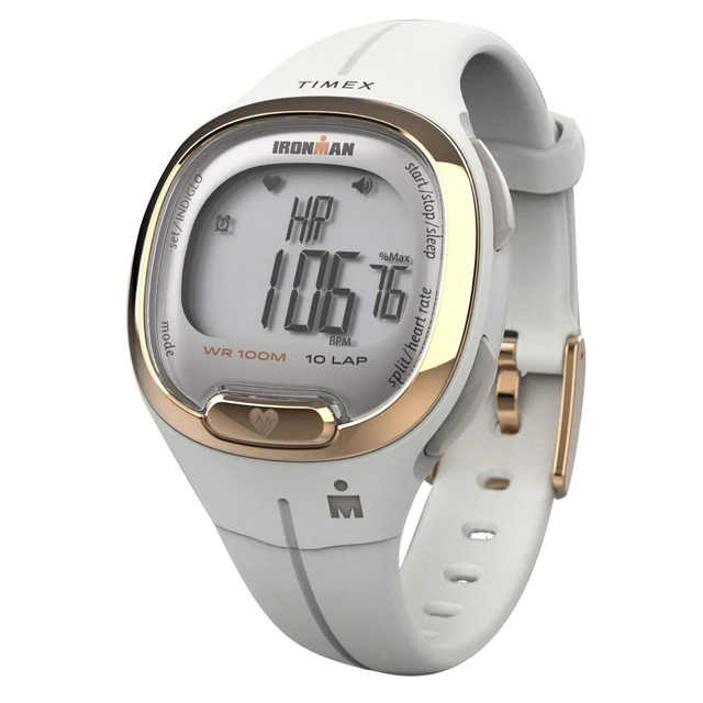 Alt view image 3 of 5 - Timex Ironman Transit Watch with Activity Tracking & Heart Rate 33mm White with Resin Strap