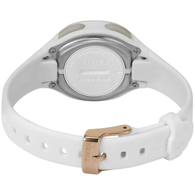 Alt view image 2 of 5 - Timex Ironman Transit Watch with Activity Tracking & Heart Rate 33mm White with Resin Strap