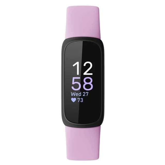 Alt view image 2 of 3 - Fitbit Inspire 3 Fitness Tracker Advanced Health Insights with Stress Management, Workout Intensity & Sleep Tracking, 24/7 Heart Rate, Includes Small and Large Classic Bands (Lilac Bliss/Black)