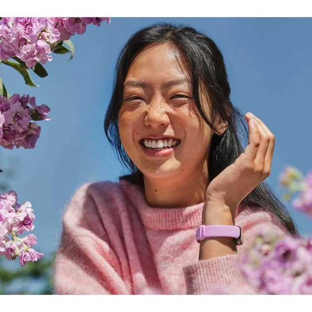 Alt view image 3 of 3 - Fitbit Inspire 3 Fitness Tracker Advanced Health Insights with Stress Management, Workout Intensity & Sleep Tracking, 24/7 Heart Rate, Includes Small and Large Classic Bands (Lilac Bliss/Black)