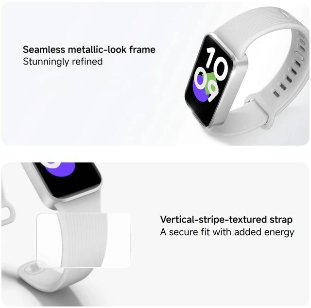 Alt view image 4 of 7 - Xiaomi Smart Band 11 Active Fitness Tracker, 1.47" 60Hz Display, 21-Day Battery Life, 5ATM Waterproof for Swimming, Heart Rate & Sleep Monitor, 50 Workout Modes, Activity Tracker for Android iOS