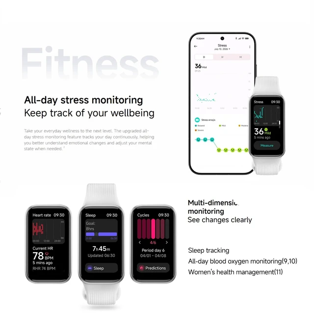 Alt view image 5 of 7 - Xiaomi Smart Band 11 Active Fitness Tracker, 1.47" 60Hz Display, 21-Day Battery Life, 5ATM Waterproof for Swimming, Heart Rate & Sleep Monitor, 50 Workout Modes, Activity Tracker for Android iOS