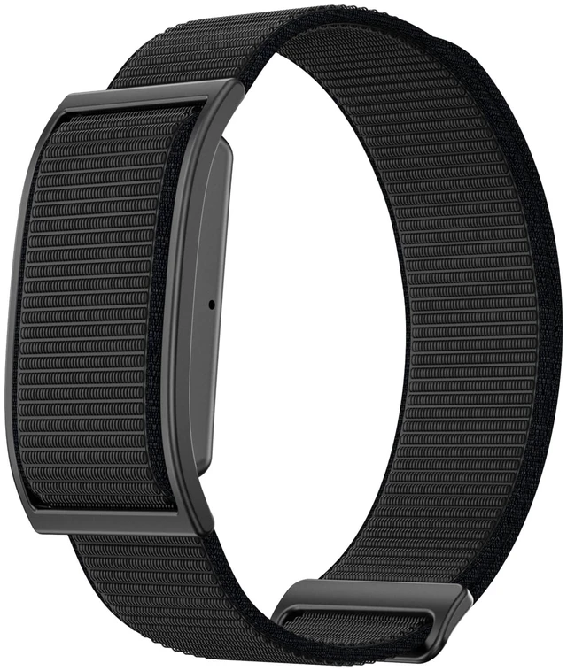 Main image of Screenless Fitness Tracker Smart Bracelet, 24/7 Heart Rate,Black | No Screen Design