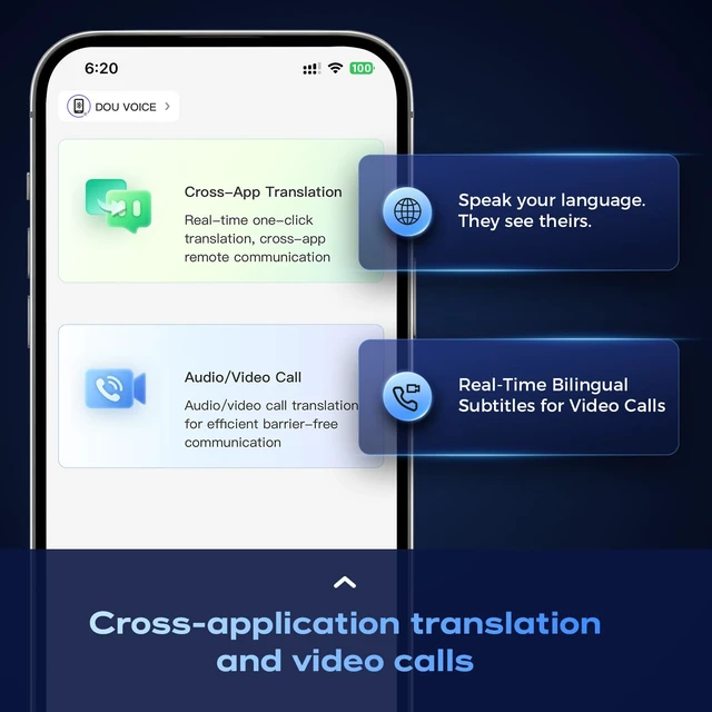 Alt view image 7 of 7 - AI Voice Recorder Note Taker, Speech to Text, Meeting Recorder | Transcription, AI summaries, mind maps, real-time translation, bilingual subtitles, app control, 150 languages