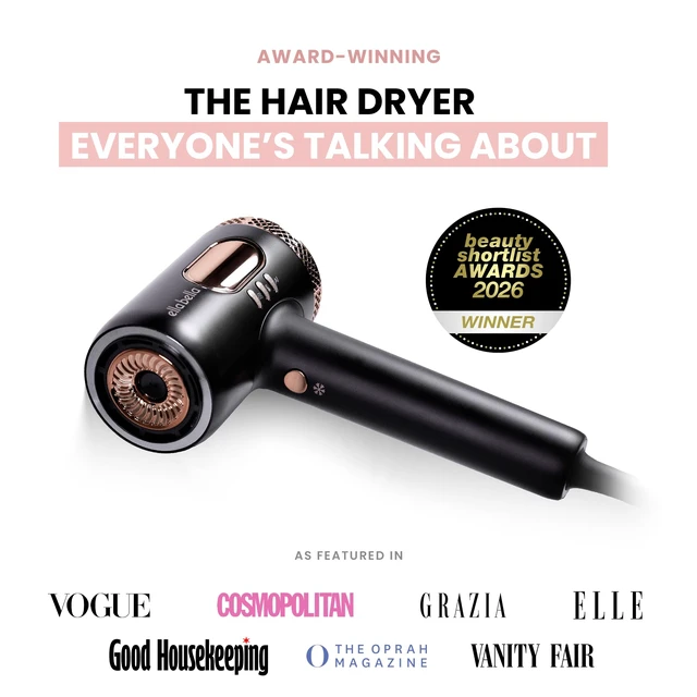 Alt view image 5 of 7 - ELLA BELLA® Professional Smart Plasma Hair Dryer with Diffuser, Quiet | Advanced Plasma Technology Blow Dryer. Intelligent Heat Control & Wind Speeds. Suitable for All Hair Types