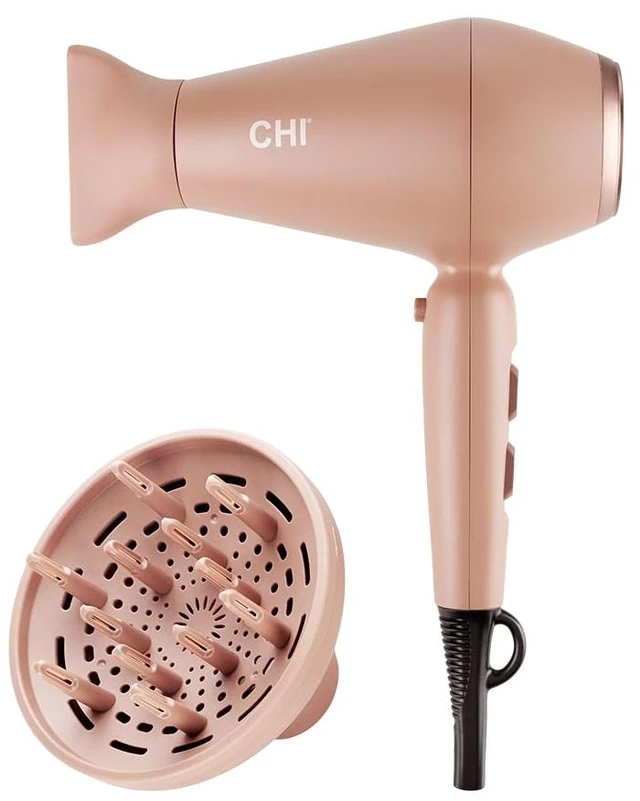 Main image of CHI 1875 Series Hair Dryer, Lightweight & Powerful Blow Dryer, Mocha | For Frizz-Free, Smooth & Shiny Hair, Adjustable Heat Settings