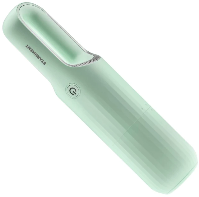 Main image of STARUMENT Vacuum Cleaner for Dust, Pet Hair Dirt Home, Car Interior Lightweight, Portable, Handheld, Cordless, Easy to Use, Compact Design Battery Rechargeable with USB-C Cable (Mint Green)