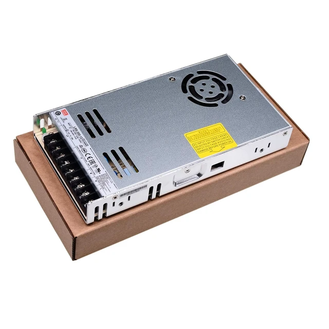 Alt view image 3 of 6 - Mean Well LRS-350-12 DC Switching Power Supply 12V 29A 350W for CCTV, Computer Project, 3D Printer, LED Strip Light, Router