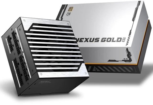 Main image of GOLDEN FIELD 750W Power Supply 80+ Gold Full Modular750 Watt PC PSU ATX3.1