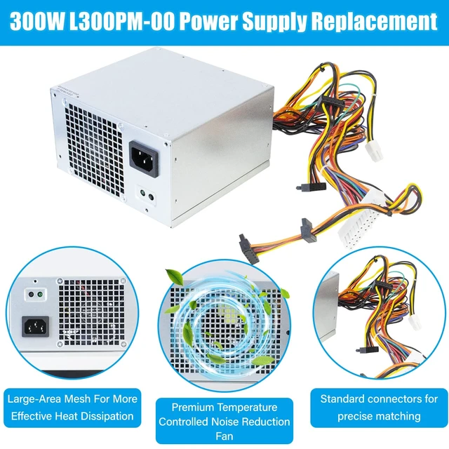 Alt view image 4 of 7 - 265W H265AM-00 Power Supply Replacement for Dell Optiplex 790 390 Tower | 3010 990 MT Mini Tower Computer Power Supply L265EM-00 F265EM-00 AC265AM-00 H265AM-00 L265AM-00 YC7TR 053N4 D3D1C 9D9T1 GVY79