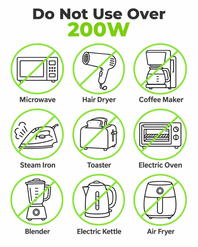 Alt view image 6 of 7 - SinKeu 200W Portable Power Station, 155Wh Solar Generator for Camping | 18W USB-C; Dual USB-A & DC Outputs; AC, Car & Solar Recharge; LED Flashlight; Road Trips, Travel & Emergency Backup