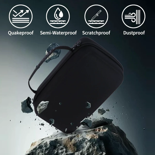 Alt view image 7 of 7 - Peyyargo Case Compatible with Anker SOLIX C300 DC Power Bank Station, Outdoor 288Wh 90,000mAh Portable Power Station, 300W Solar Generator