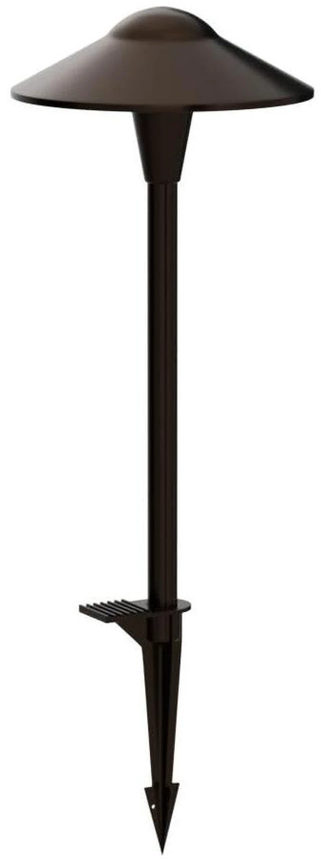 Alt view image 4 of 7 - LEONLITE 6-Pack 5CCT Low Voltage LED Pathway Lights, Saucer Head | 12-24V AC/DC, IP65, Landscape Path Lights, for Walkway Yard Garden, 1800/2700/3000/4000/5000K, Oil Rubbed Bronze, Aluminum