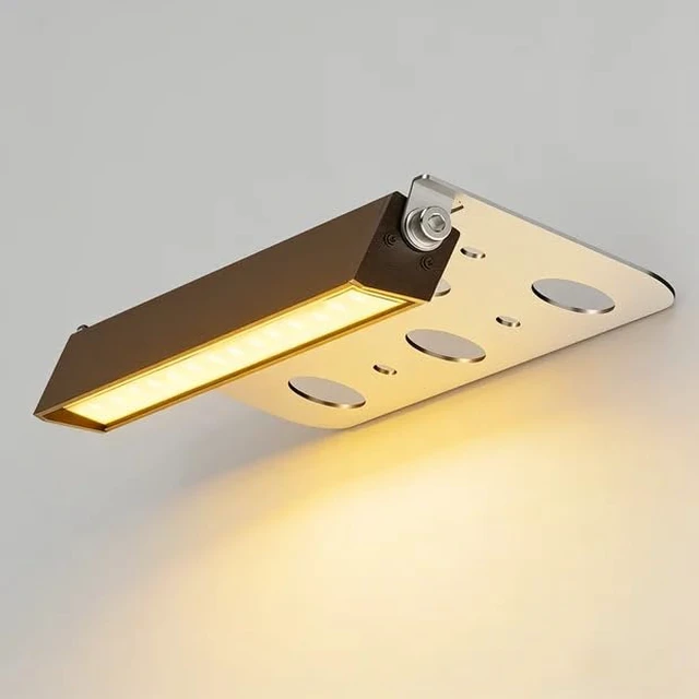 Alt view image 2 of 7 - JESLED 8 Pack 4 inch Retaining Wall Lights, Low Voltage Landscape Lighting | 2700K Warm White, 3W LED Hardscape Lighting, AC/DC 12-24V, 500LM Brightness, IP65 Waterproof for Wall Stair Patio Fire Pit