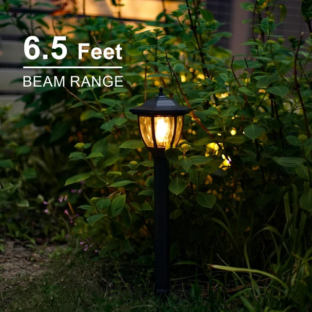 Alt view image 4 of 7 - GOODSMANN 2-Pack Low Voltage LED Path Lights, 12V AC, 1W, 40 lm, 2700K | Metal landscape path lights with replaceable LED bulbs, 2700K warm white light, and cable connectors