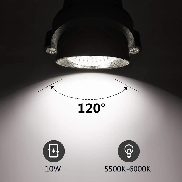 Alt view image 5 of 7 - ZUCKEO Low Voltage Landscape Lights LED Landscape Lighting with Connectors, 10W 12V 24V Outdoor Spotlights Waterproof Garden Flood Pathway Yard Lights 1000LM Daywhite Light(10Pack with Connector)