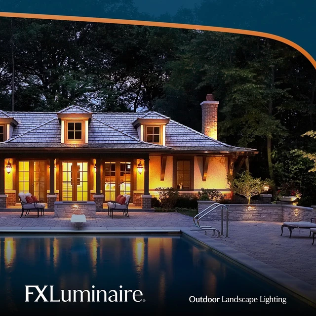 Alt view image 4 of 4 - FXL LD Low Voltage LED Landscape Ledge Light, Flat Black | 75-lumen, 2700K G4 LED with a snap-on frosted lens, 10 ft. lead, and phase dimming for hardscape lighting (LDLED20WFB)