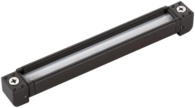 Alt view image 3 of 4 - Kichler Hardscape Light, 6 in., 12V LED, 2700K, Architectural Bronze | 2700K Warm White, Low Voltage, Integrated LED, Outdoor Rated, Textured Architectural Bronze, Accent Lighting, 16101AZT27