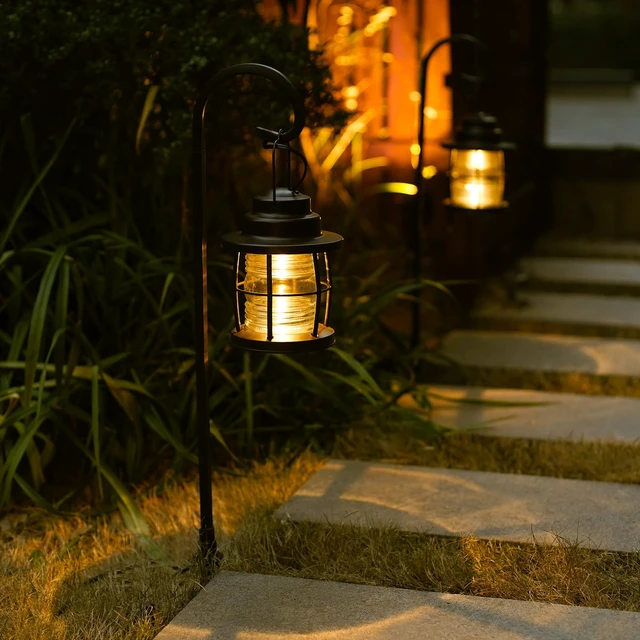 Alt view image 5 of 7 - Malibu Lightning 8422-4110-01 Harbor Collection LED Low Voltage Jelly Jar Pathway Light- Black