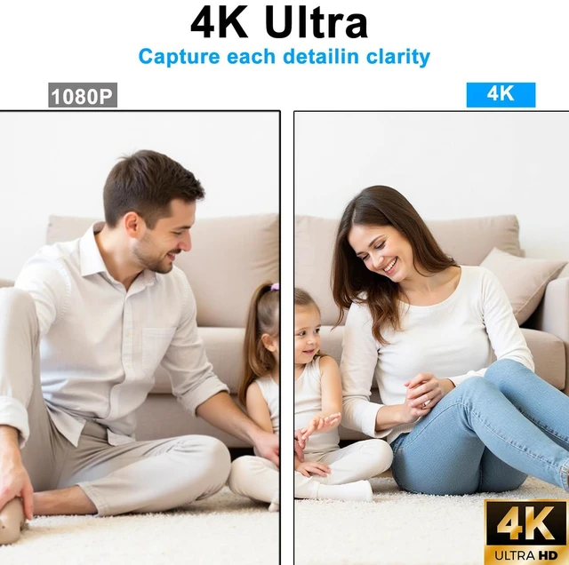 Alt view image 5 of 7 - Clythern Hidden Camera WiFi Alarm Clock 4K, Nanny Cam for Indoor | Night Vision, Motion Detection, Remote Live Stream, Loop Recording, Bluetooth Speaker for Home, Baby, Elderly Care