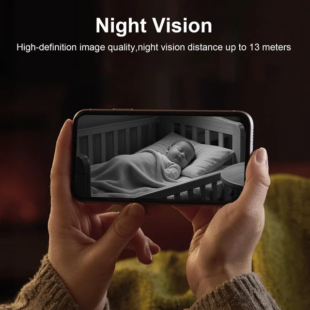 Alt view image 3 of 6 - Qivloxrem Wifi Security Hidden Camera Alarm Clock,Night Vision Spy Cams | 2.4/5Ghz Dual-Band WiFi, 1080P HD Indoor Camera for Home Security, Human Detection Alert, Motion/Continuous Recording
