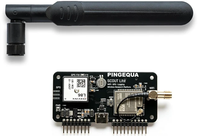 Alt view image 2 of 5 - PINGEQUA Scout Lite Development Board for Flipper Zero, Dual-Band Wi-Fi GPS | Dual-Band Wi-Fi | Multi-GNSS | SigRoam Support | microSD Storage | Flexible Firmware