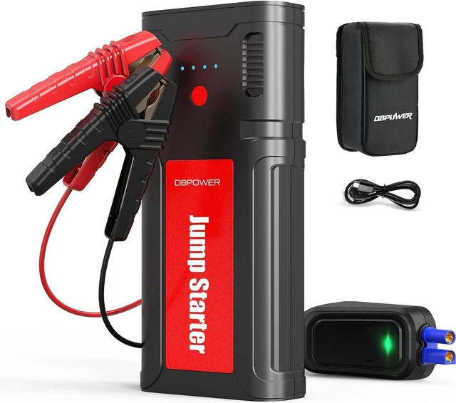 Main image of DBPOWER Jump Starter 2750A Peak 76.96Wh Portable Car Jump Starter (Up to 10L Gas/8L Diesel Engine) 12V Auto Battery Booster Pack with Smart Clamp Cables, Quick Charger, LED Light Jump Box