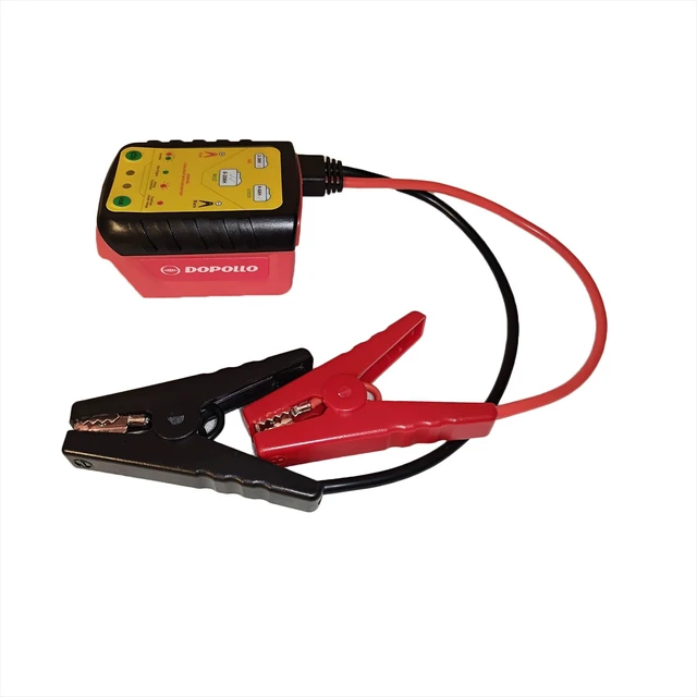 Alt view image 6 of 7 - Dopollo Car Jump Starter DJS18-MIW, Compatible with Milwaukee M18 18V Battery, 300A Starting/800A Peak, Jump Start Adapter for Up to 6.0L Gas Engines, Battery Repair & Activation, USB Power Source