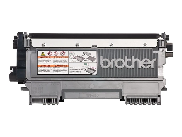 Alt view image 4 of 7 - Brother Genuine High Yield Toner Cartridge, TN450, Replacement Black Toner, Page Yield Up To 2,600 Pages