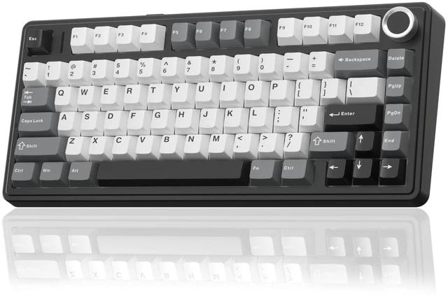 Main image of Aula F75 HE Wireless Gaming Keyboard Hall Effect Magnetic Switch Keyboard | 75% Gaming Keyboard with Rapid Trigger, 8K Polling, 0.01mm RT Adjustable Actuation, RGB Backlit, Hot-Swap Keyboard for Gamer