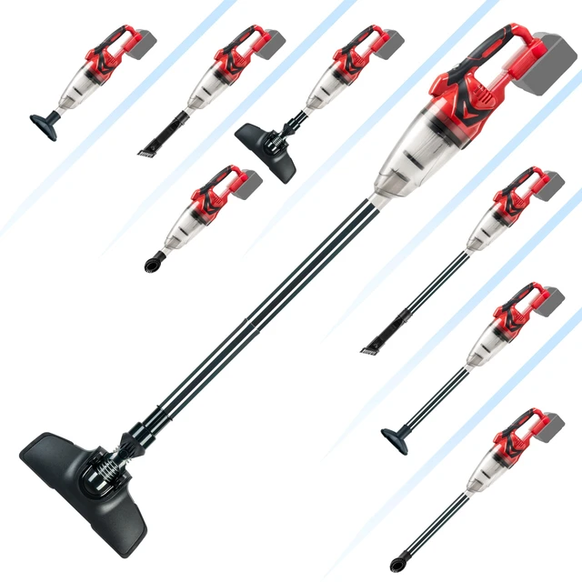 Alt view image 4 of 6 - Ironfist Cordless Vacuum Cleaner Compatible with Milwaukee M18 Battery - Handheld Wet Dry Vac for Hard Floor, Carpet, Car, Pet Hair | Lightweight Portable Stick Vacuum (Tool Only)