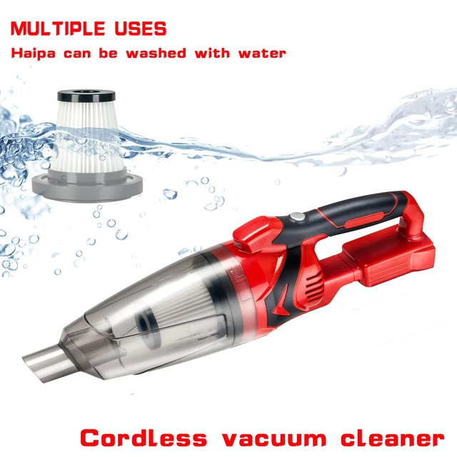 Alt view image 3 of 6 - Ironfist Cordless Vacuum Cleaner Compatible with Milwaukee M18 Battery - Handheld Wet Dry Vac for Hard Floor, Carpet, Car, Pet Hair | Lightweight Portable Stick Vacuum (Tool Only)
