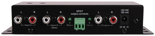 Main image of Line Level RCA 2 Way Audio Switch, Automatic