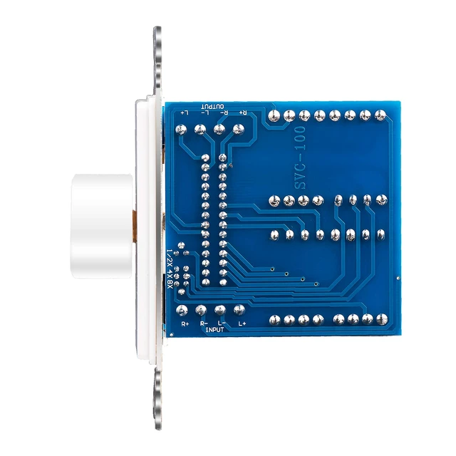 Alt view image 5 of 6 - OSD Audio 100W in Wall Volume Control Impedance Matching for Home Speakers, Rotary Knob White SVC100