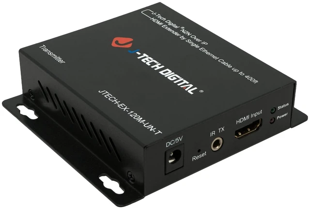 Main image of J-Tech Digital ® ProAV ® Unlimited N x N HDMI Extender Over Ethernet Cat6 Extender Matrix 12X12 8X8 Switch Switcher Extender by Single Ethernet Cable up to 400ft (Transmitter)