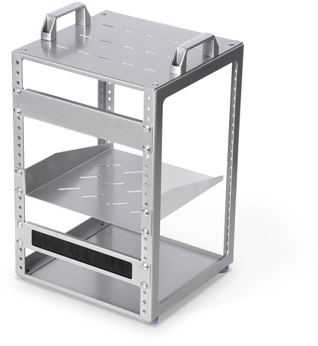 Main image of 8U 10 Inch Network Rack, 9.45 Inch Deep Desktop Mini Stackable Server Rack | Sturdy Open Server Rack RackMate Alternative for Mac Mini & AI Devices Home Lab Data Center Audio & AV Equipment