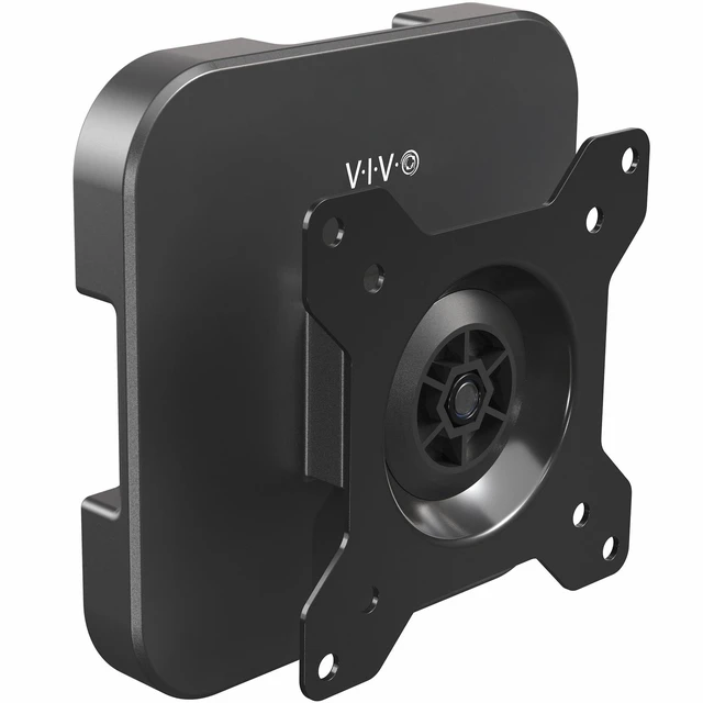 Main image of VIVO Black Magnetic 13-34 in Monitor Mount for Steel Surfaces, MOUNT-MAG01 | Computer Monitor VESA Mount with Built-in Magnet, Holds up to 17.6 lbs on Surfaces Over 1.5mm Thick