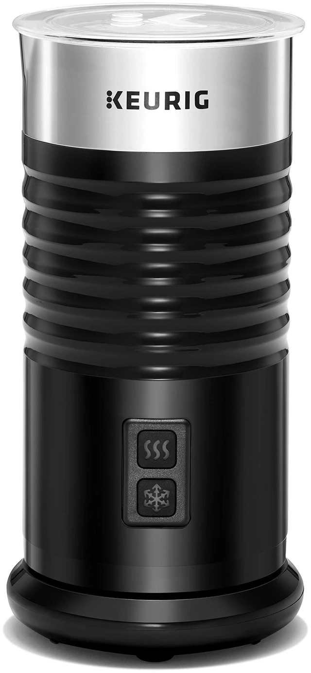 Main image of Keurig Standalone Frother Works Non-Dairy Milk, Hot and Cold Frothing, 6 Oz, Black